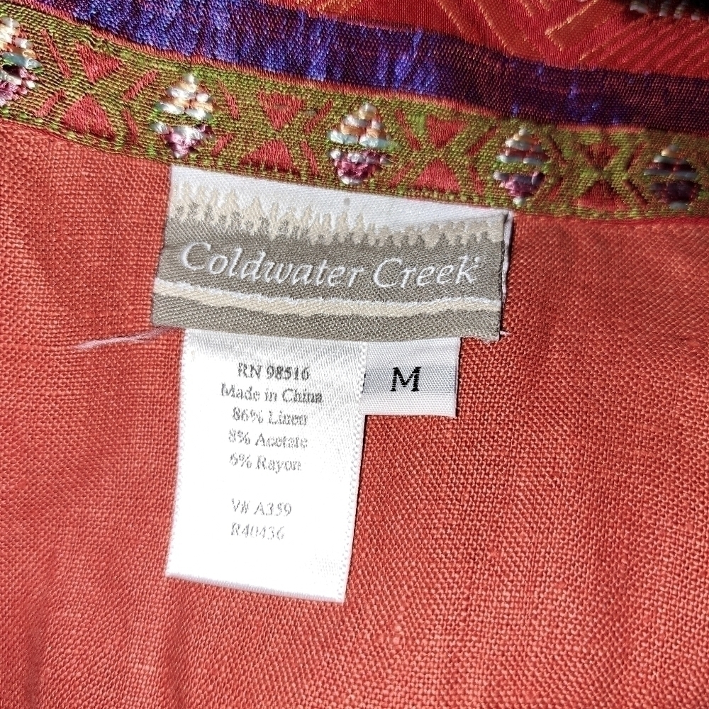 Coldwater Creek Blazer size M - Picture 7 of 7